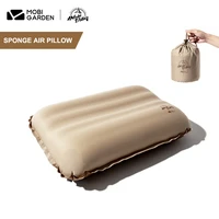 mobi garden pillow exquisite camping automatic inflatable pillow sponge portable camping nap travel pillow tent pillow