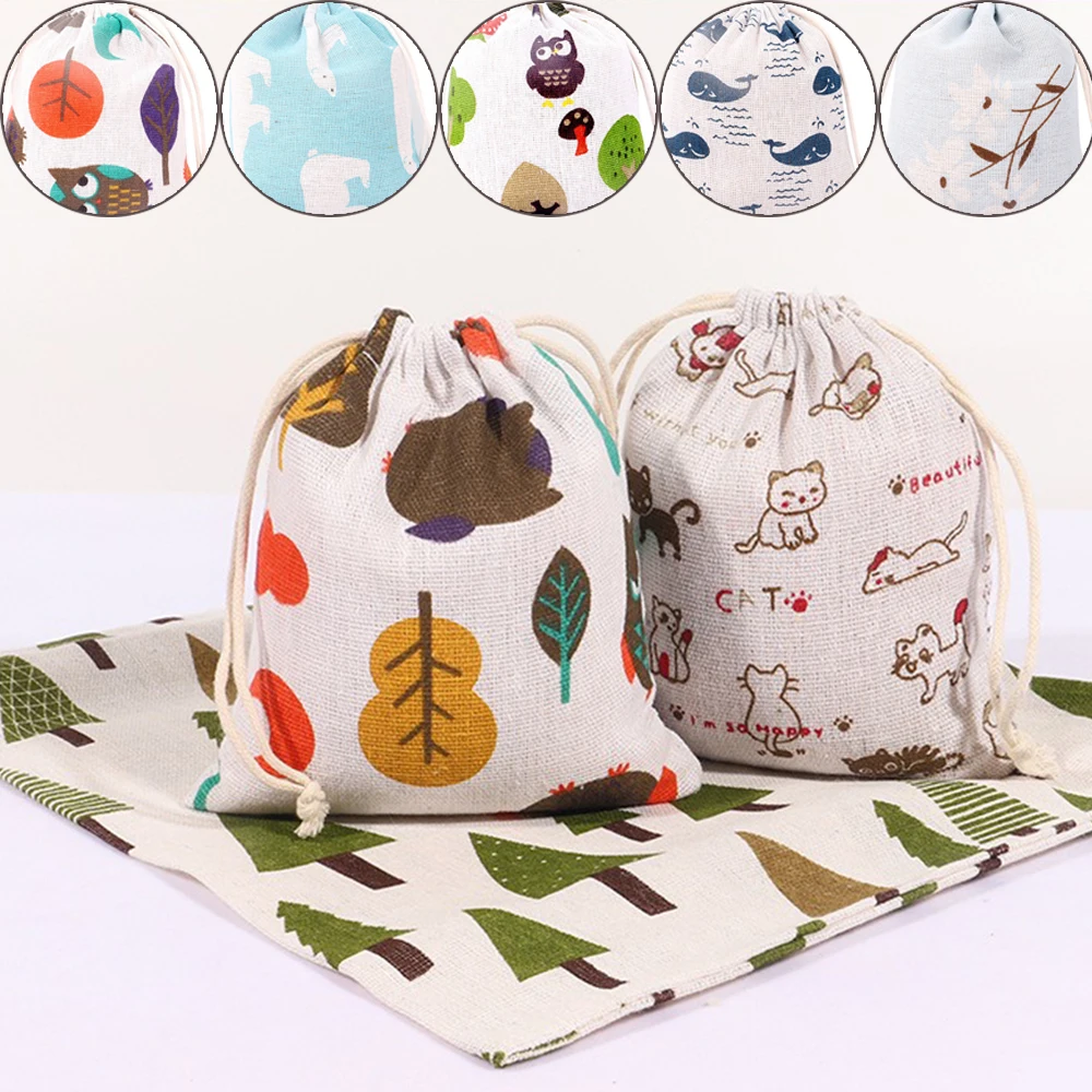 Женская дорожная сумка на шнурке с принтом Размеры S/M/L