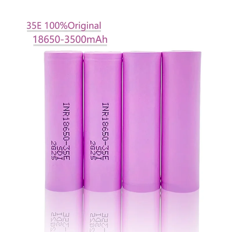 Фото Оригинальная литиевая батарея 18650 3500 мАч 3.7В 25А INR18650 MJ1, мощная перезаряжаемая батарея для электроинструментов (разряд 10C). №3