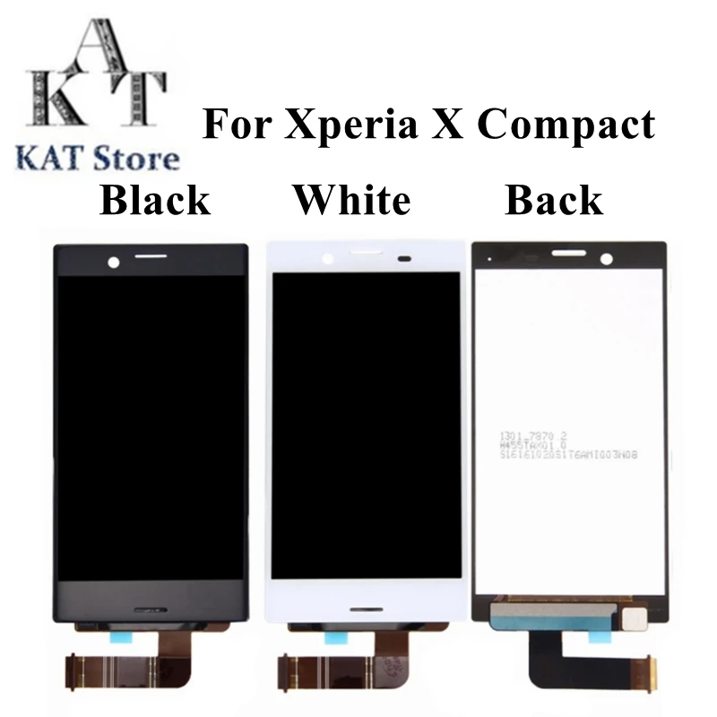 

Сменный ЖК-экран KAT для Sony Xperia X Compact Mini F5321, ЖК-дисплей, сенсорный экран в сборе, запасная часть, замена