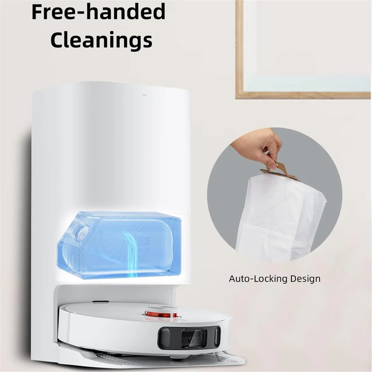 12 шт. запасные части пылесборник для Dreame Bot L30 Ultra робот-пылесос мешок мусора