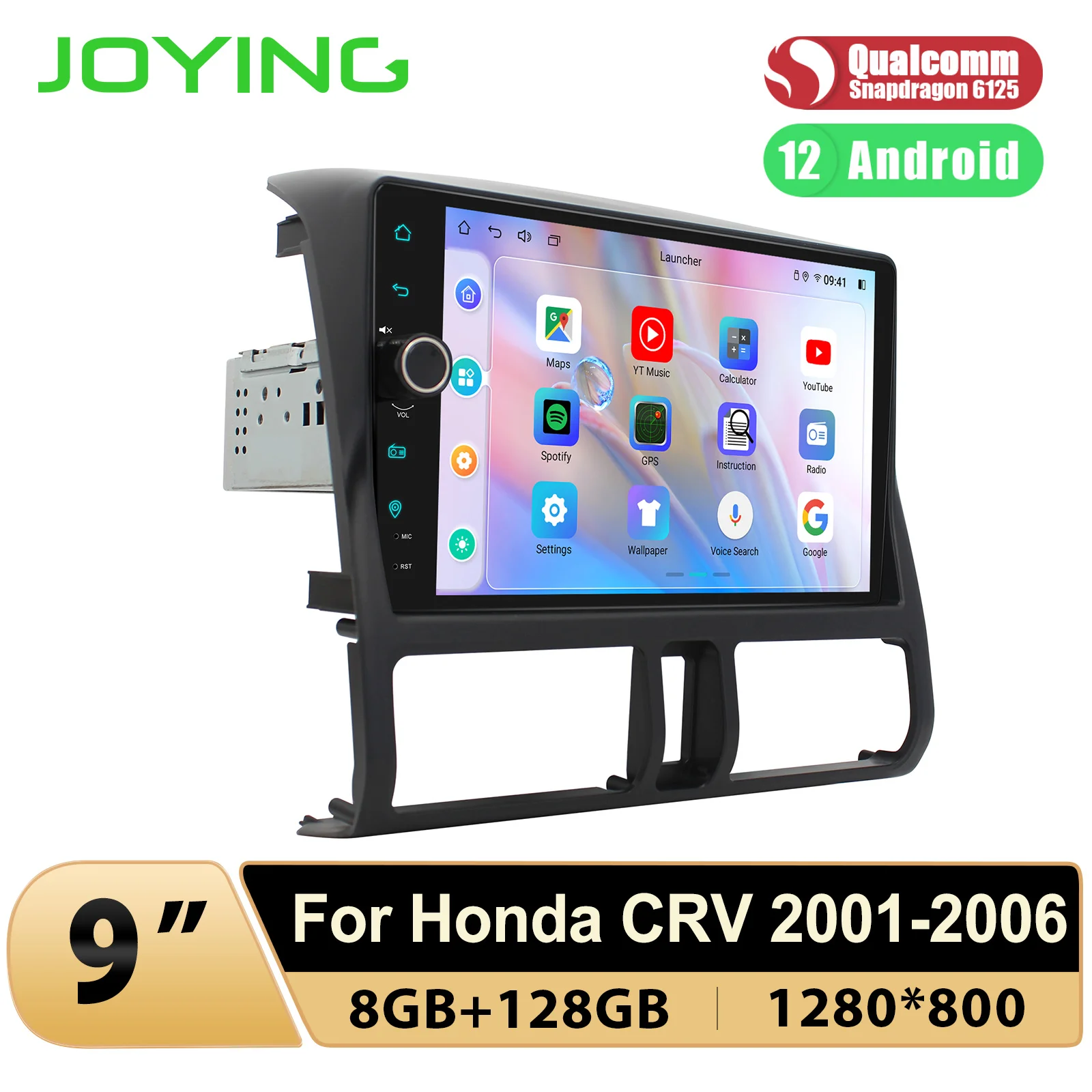 Обновленная 9-дюймовая автомобильная аудиосистема ﻿ JOYING радио стерео