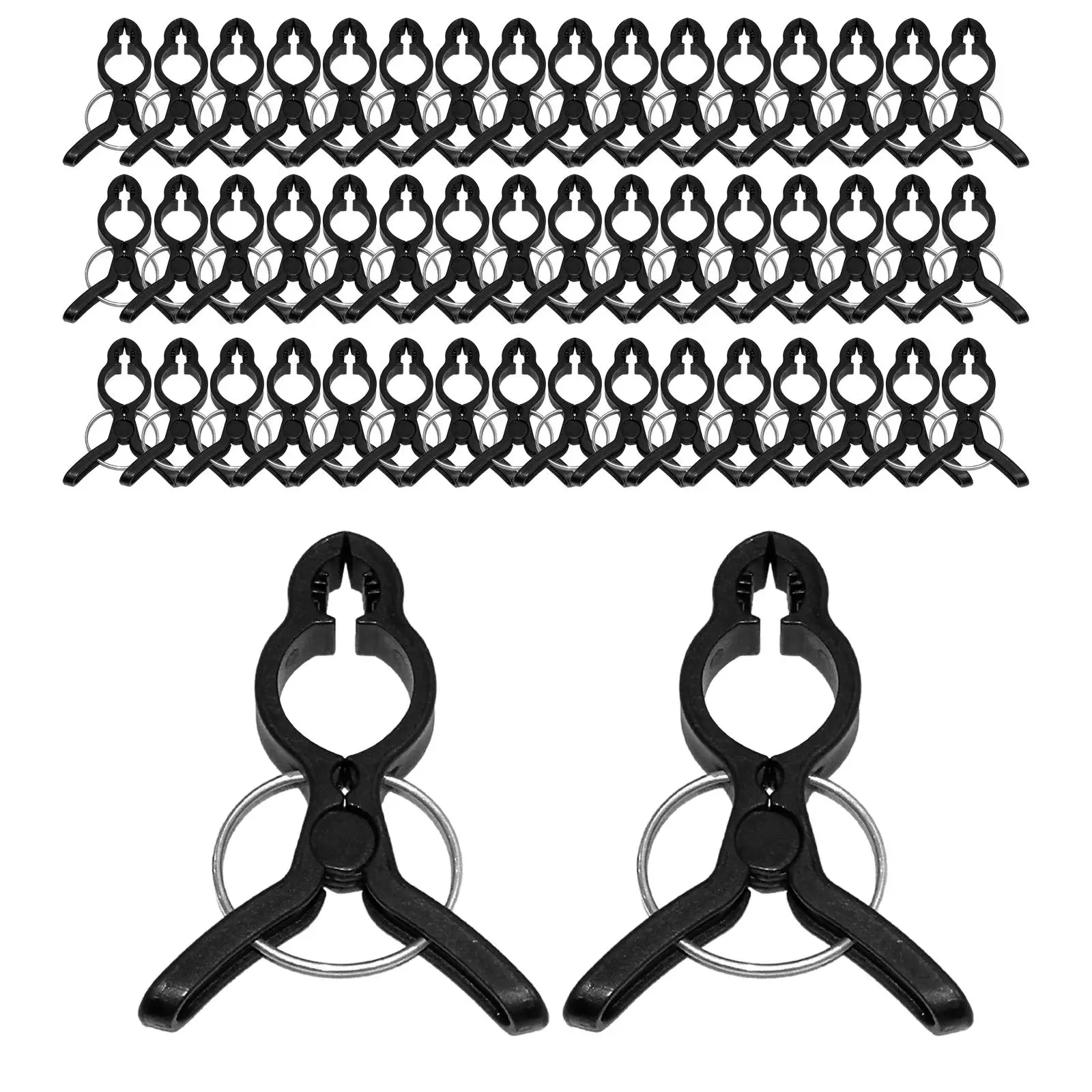 

50 Pieces Garden Plant Support Clips Plants Trellis Vegetables Plants Trellis Clips for Gardening Yard Straightening Tomato Cage