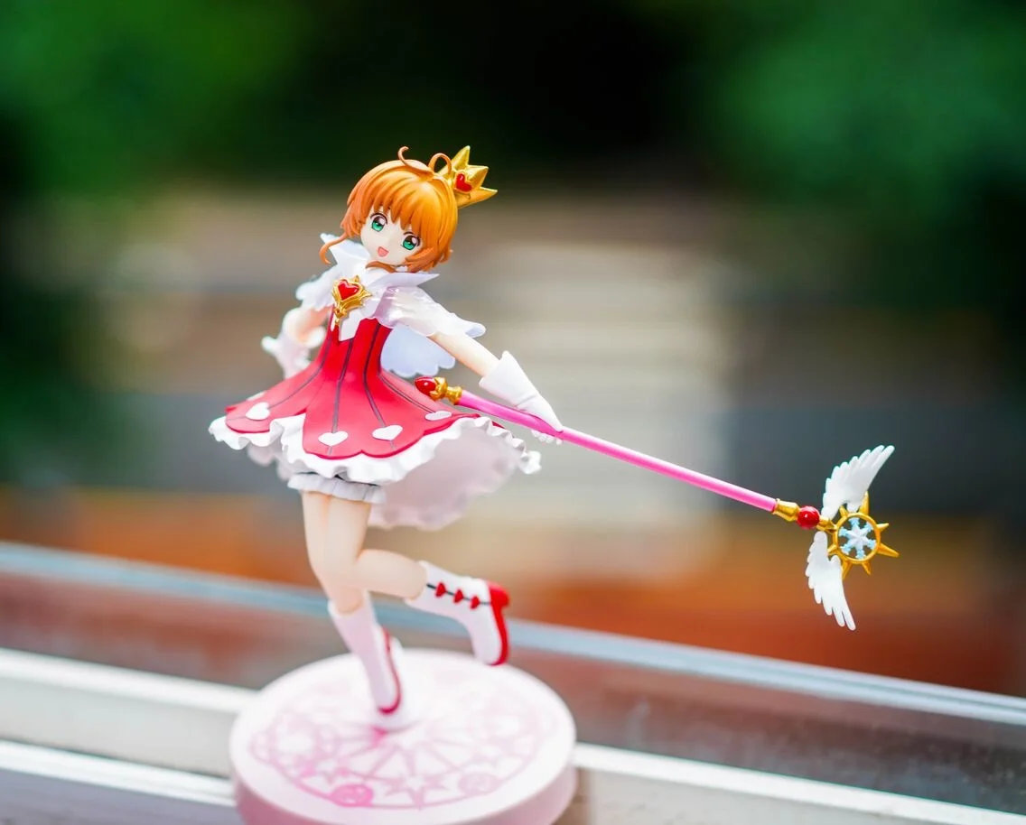 

stock! In 2022 original KINOMOTO SAKURA Card Captor Sakura action figure collectible model toys brinquedos