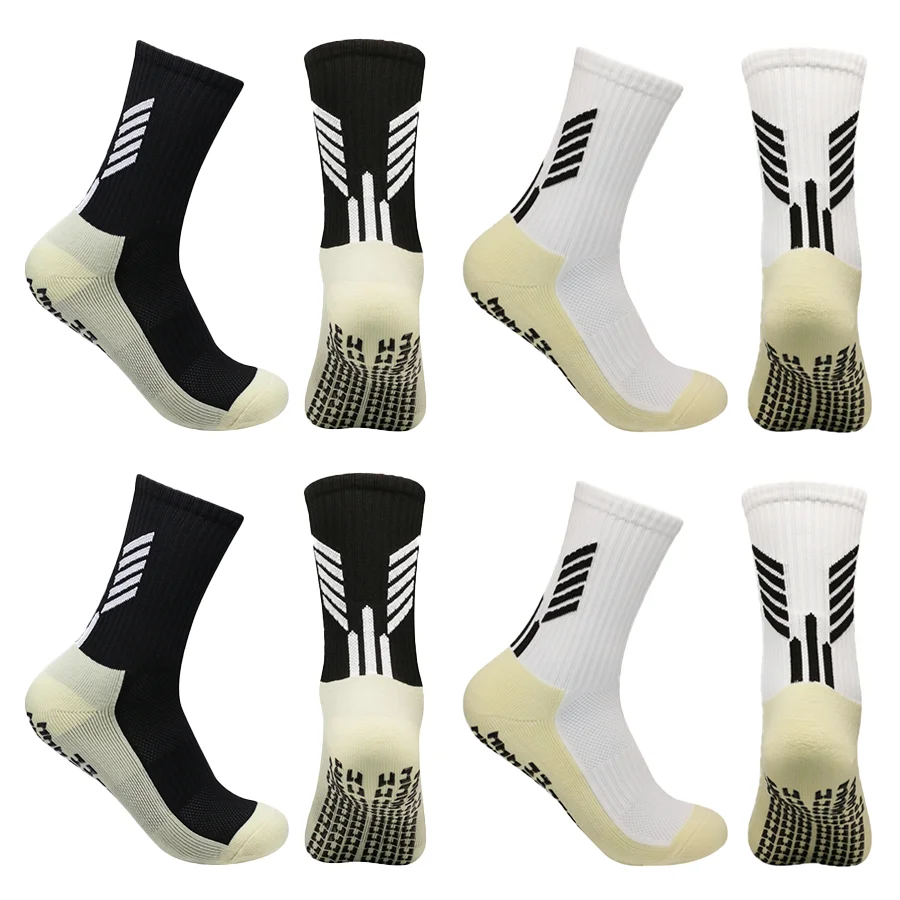 4 пары Нескользящие дышащие спортивные носки для мужчин и женщин