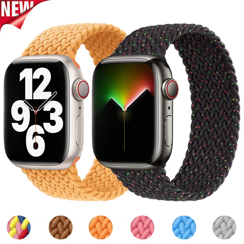 Ремешок нейлоновый для Apple Watch Band 45 мм 44 42 41 40 38 |