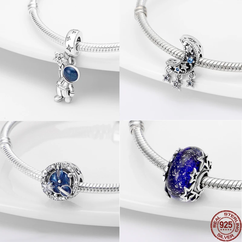 925 оригинальные женские подвески plata из серебра пробы для браслета pandora |