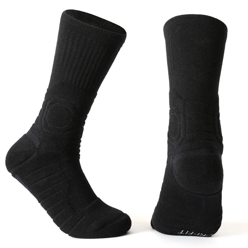 Professional Basketball Sock Long Sport Sock Men Thickened Tall Sock Towel Sock Sweat Absorbing Anti-Slip Breathable Elite Sock
