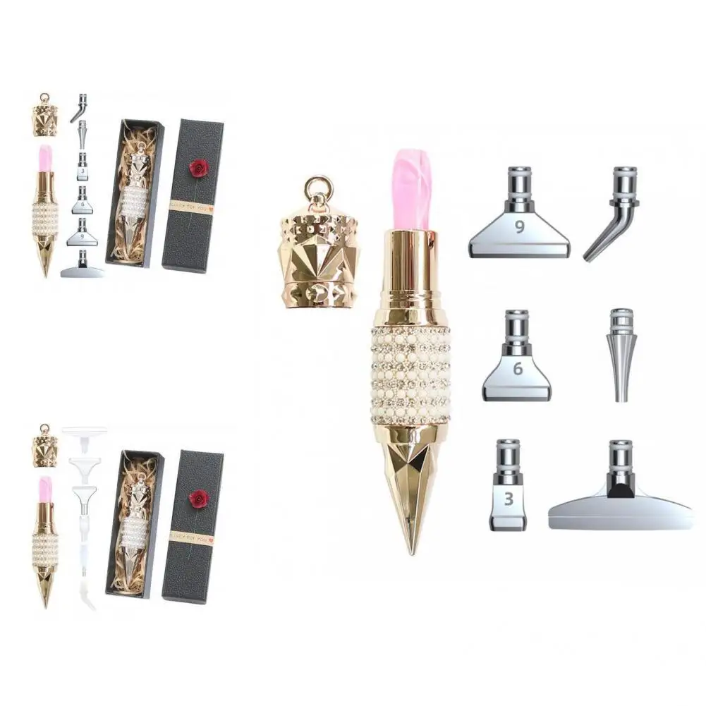 

1 Set Studs Picker Wear-resistant Reliable Comfortable Grip Exquisite Compact Studs Picker Dotting Pen for Friends