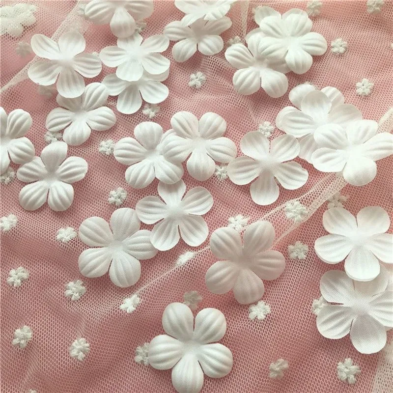 100 шт. 22 мм 35 3D тисненый цветок сливы для свадебной вечеринки украшение стола