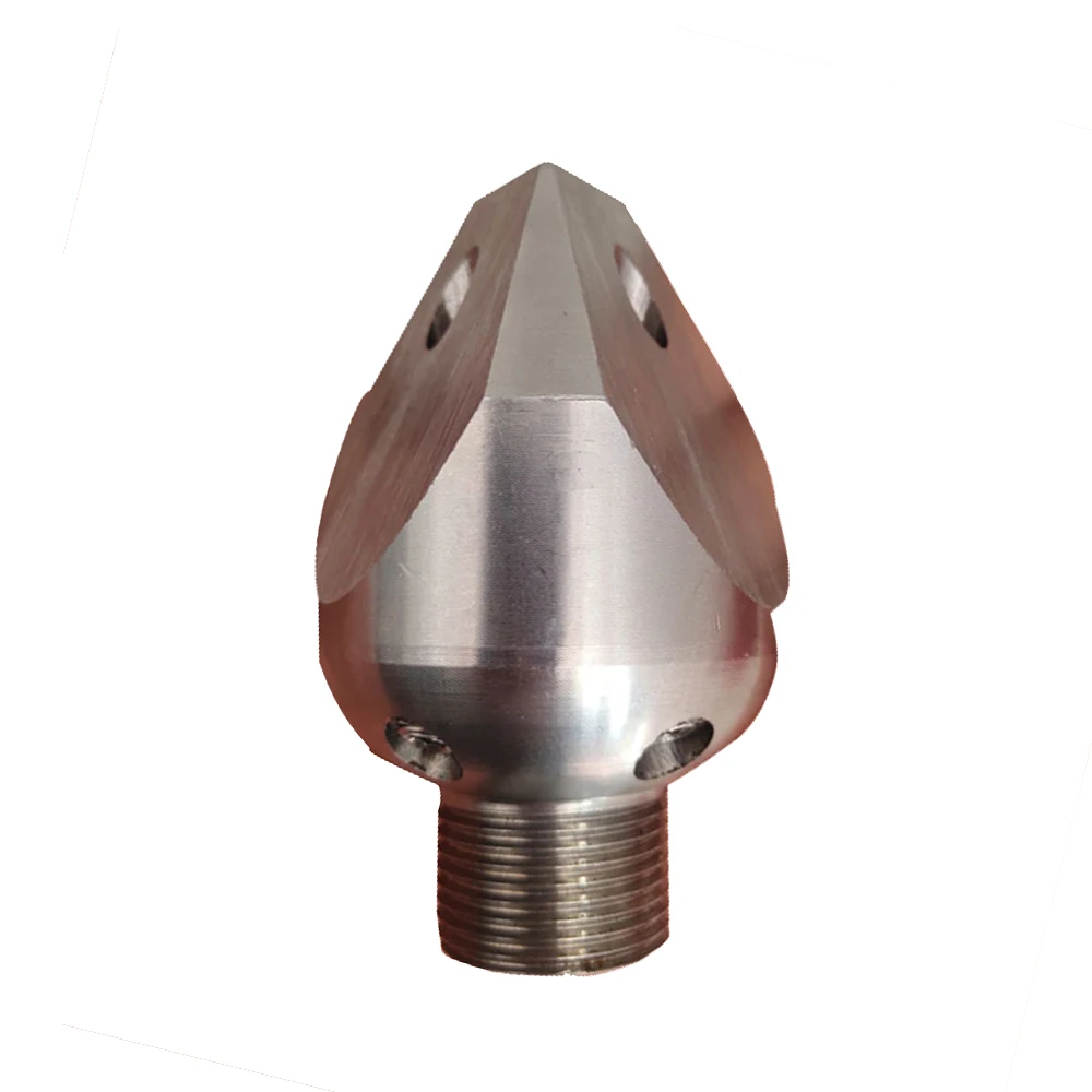 

M22 Puncture High-pressure Dredging Of Sewage Pipes Sludge Cleaning Nozzle Locomotive Accessories Stainless Steel