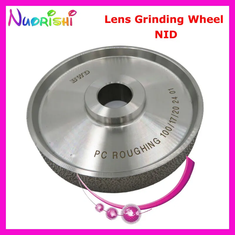 

Настраиваемый шлифовальный круг для Smilar NIDEK PLB-2R PK4 PC PLB Auto Lens Edger CR Glass PC Lens Fine Cutting Whee