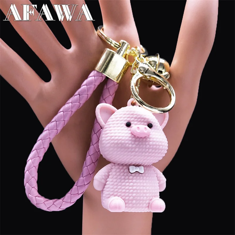 

Брелок для детей в розовом цвете, силиконовый брелок для брюк, аксессуары для сумок, подарок на день ребенка, ювелирные изделия llaveros KXH634S01