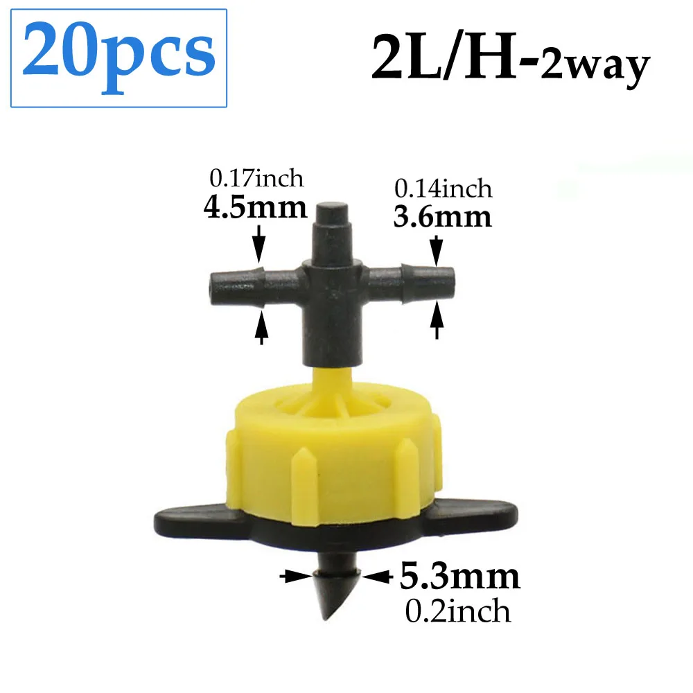 

Капельницы для орошения 2/4-сторонний разъем