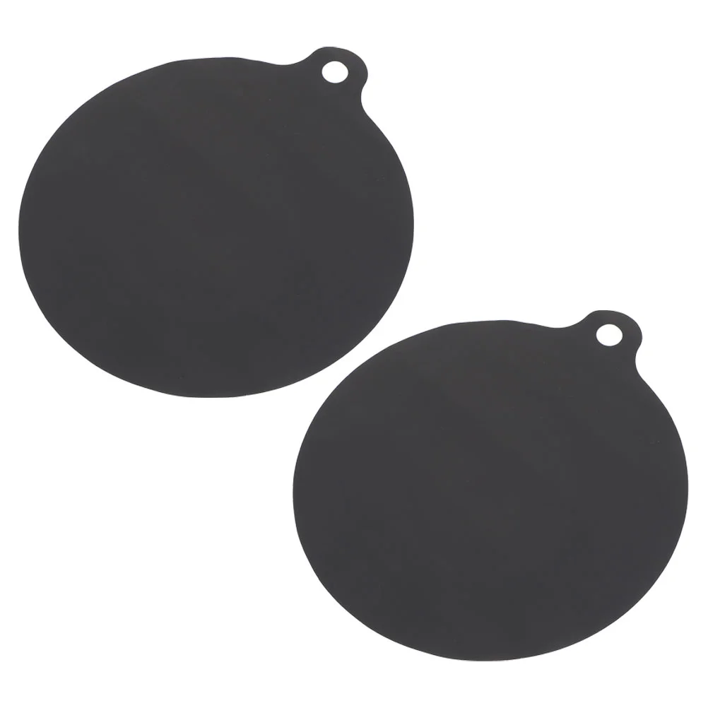 

2Pcs Heat-resistant Cooker Microwave Silicone Mat Induction Cooktop Mat for Home Cooker