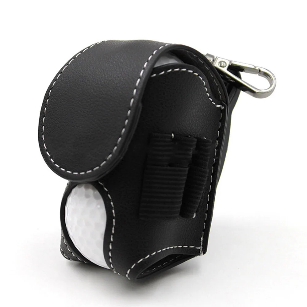 

Leather Pocket Storage Tool Wear-resisting Golf Accessories Golf Ball Storage Golf Ball Pouch Golf Ball Keychain Package