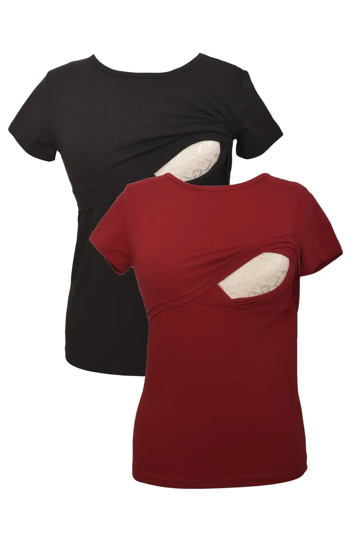

Maternity Fashion Breastfeeding Tshirt Set