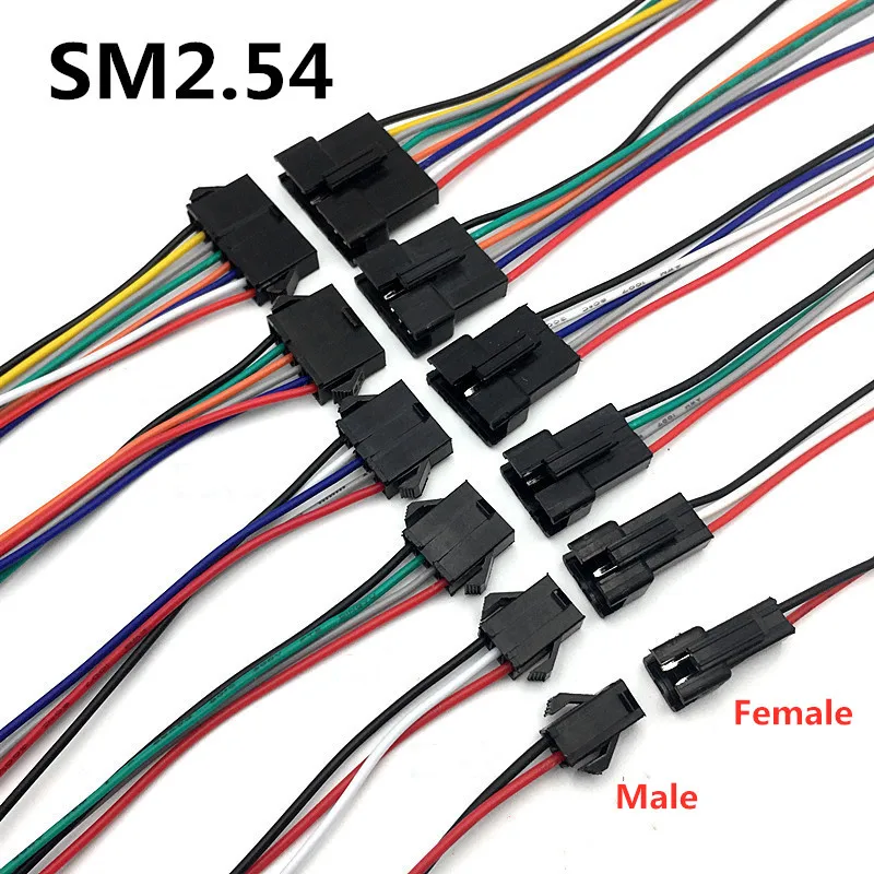 5 пар 2P 3 4pin jst1.25 мм PH 2 0 XH 54 SM2.5 JST штекер гнездо сделай сам фоторазъем кабеля |