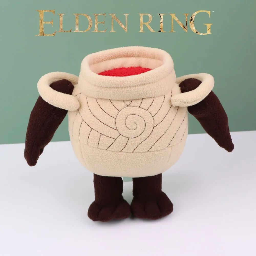 

Elden Ring Plush Toys 25cm Pot Boy Iron Fist Alexander Jar Bairn Game Anime Stuffed Surprise Plushie Holiday Gift Boy Kids Toys