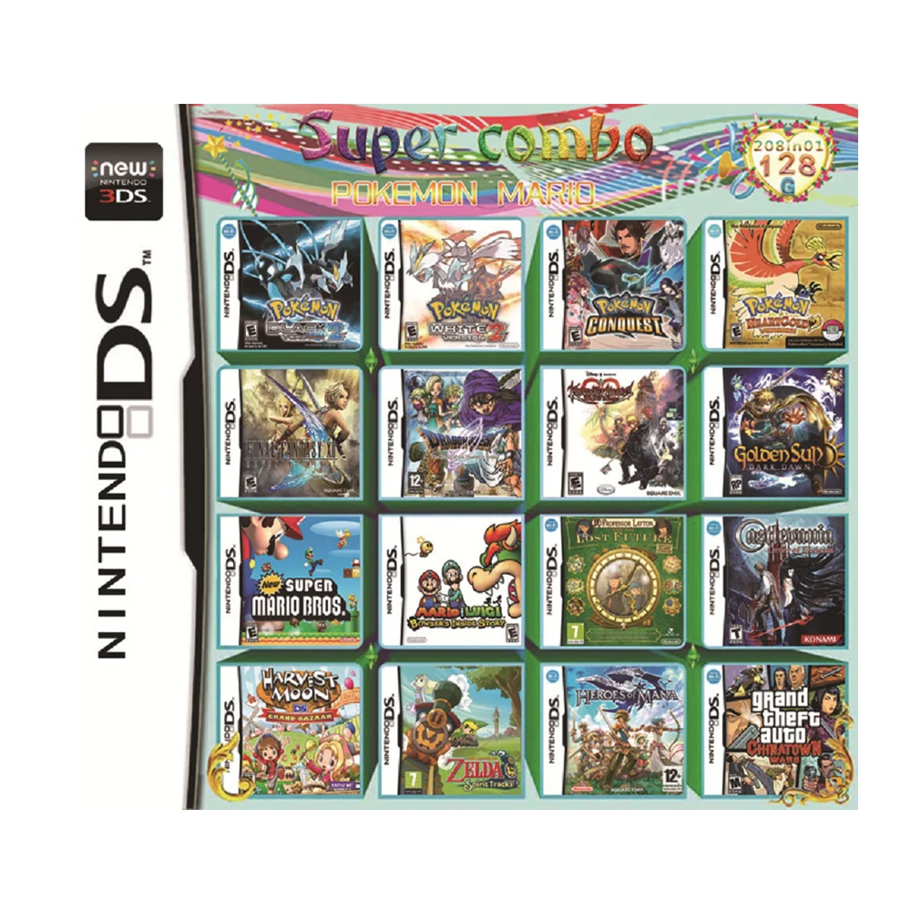 Handheld Game Console para Nintendo 3DS, cor opcional, jogos grátis,  original, 3DS, 3DSXL, 3DSLL - AliExpress