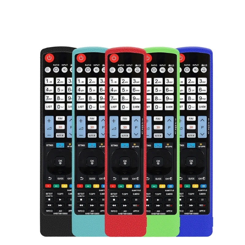 Чехлы для пульта дистанционного управления для LG AKB73615303 AKB72915235 AKB72914276 AKB72915238 Силиконовый противоударный со