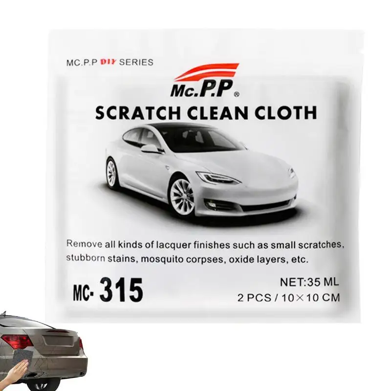 

Scratch Repair Cloth 2Pcs Multipurpose Sparkle Cloth For Car Scratches Magic Scratch Repair Cloth Easily Repair Light Scratch