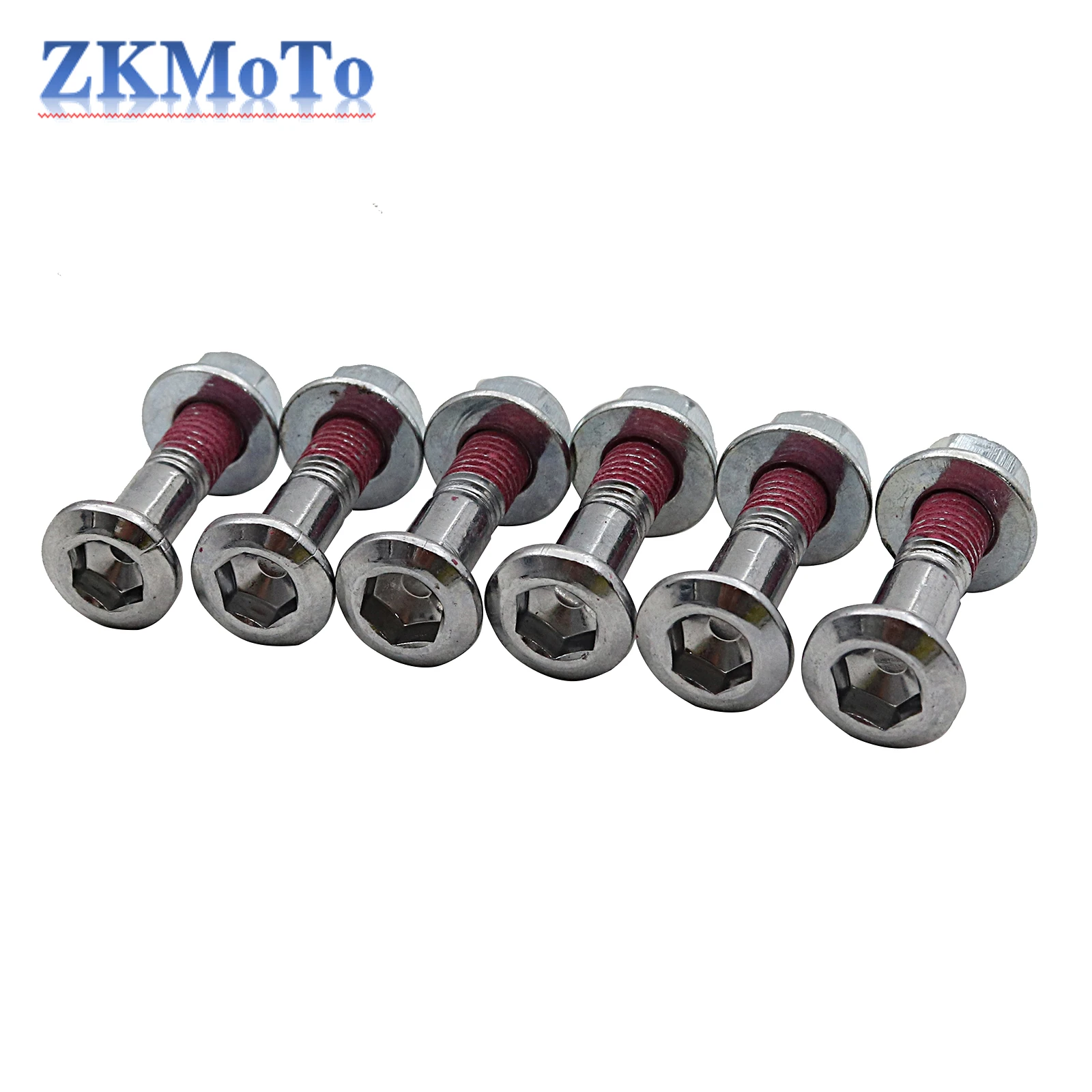 

6 шт. 8*25 мм звездочки, комплекты пятен, винты для HONDA SUZUKI KAWASAKI YAMAHA KTM RMZ DRZ YZF KXF KLX CRF Dirt Bike Pit Bike