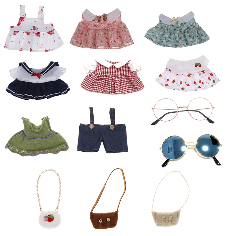 

Милая одежда для 30 см лалафанан, утка, сменная одежда, Желтые Мягкие плюшевые куклы с животными, детские пушистые подарки для детей