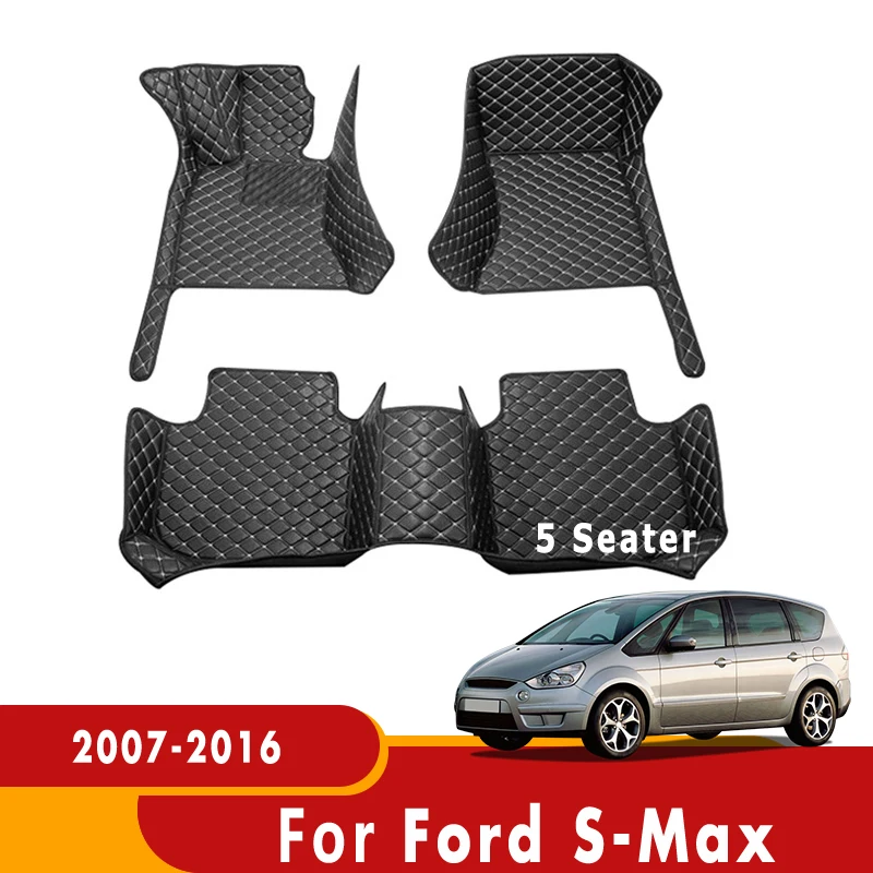 

Carpets For Ford S-Max Smax S Max 2016 2015 2014 2013 2012 2011 2010 2009 2008 2007 (5 Seats) Car Floor Mats Dash Foot Pads Rug