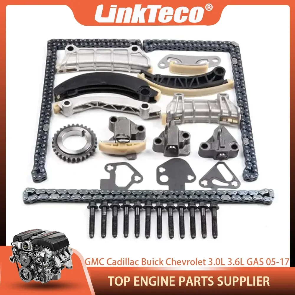 Фото Комплект цепи ГРМ для GMC Canyon, Acadia, Cadillac ATS, Buick Lacrosse, Chevrolet Camaro, Equinox, Saturn, Pontiac 3.0L 3.6L GAS 05-17 №1
