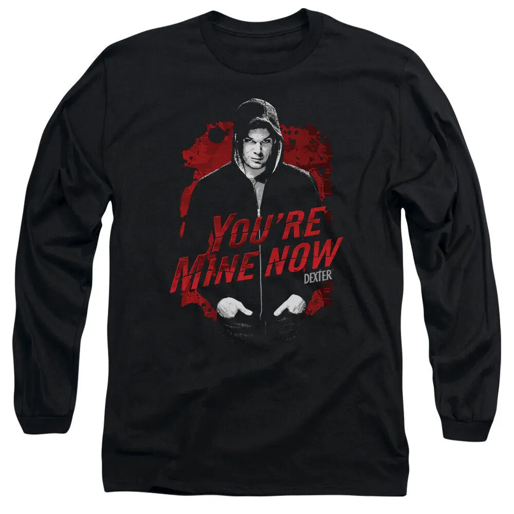 Футболка с длинным рукавом Dexter Черная футболка You're Mine Now