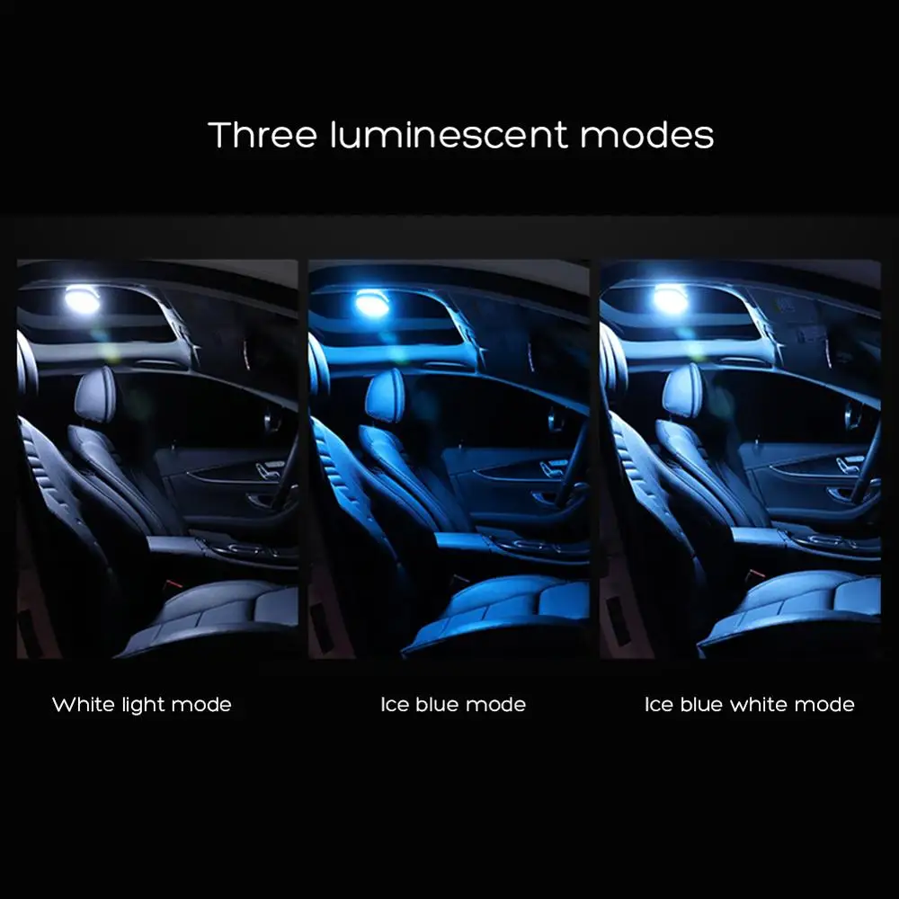 Универсальный автомобильный светильник лампа для чтения на крыше с USB-зарядкой |