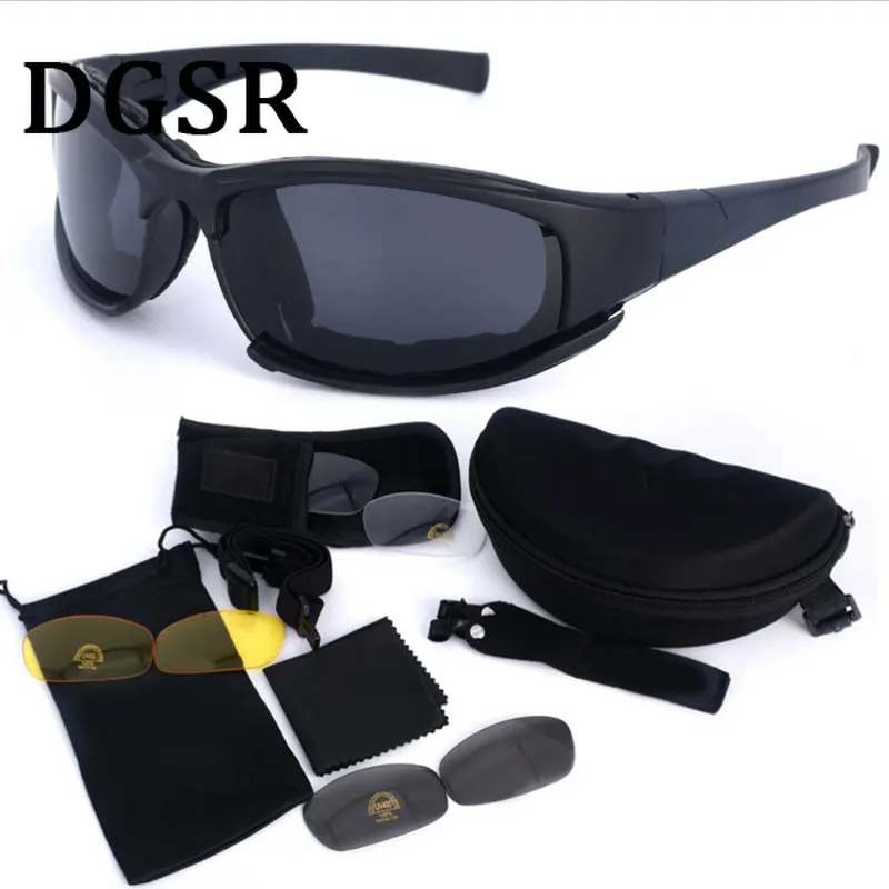 

New X7 Tactical Goggles Polarized Military Version US Protective Glasses Cs Sniper Shooting Sunglasses Night Vision Sunglasses