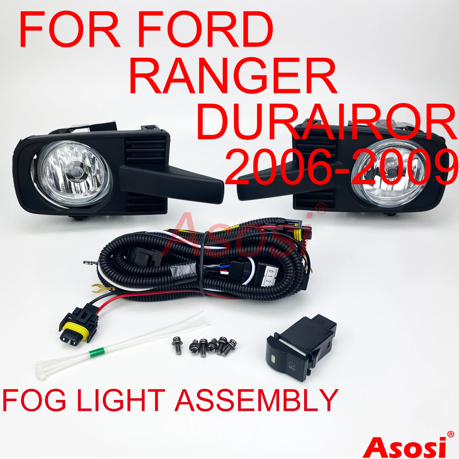 Комплект противотуманных фар для Ford Ranger Durairor 2006-2009 правая и левая стороны