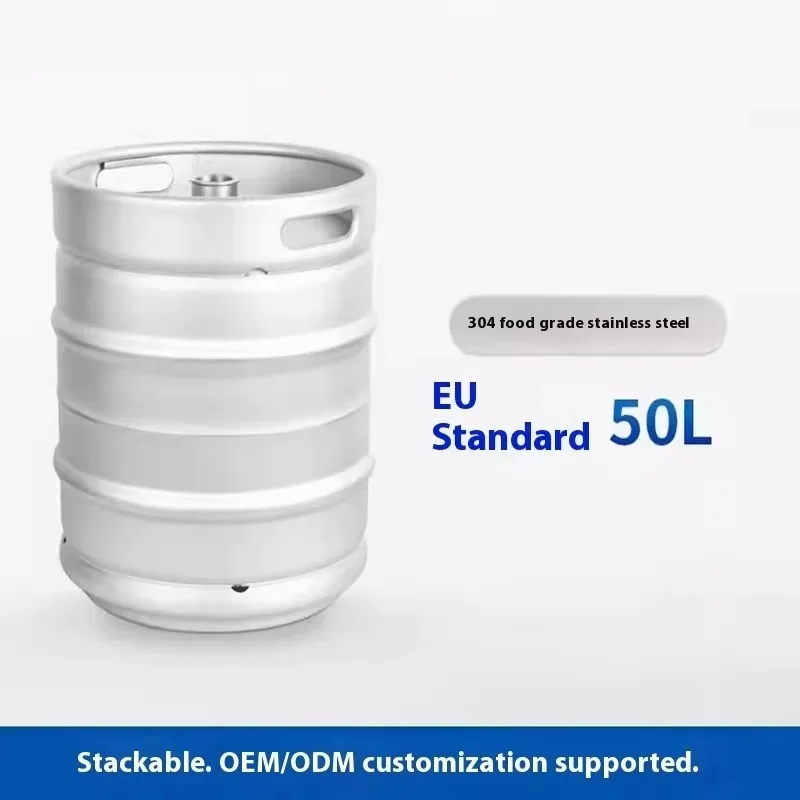 Фото Пивная кега из нержавеющей стали 50 л с краном-дозатором |   Прочные пивные кеги для хранения и распределения разливного пива №4