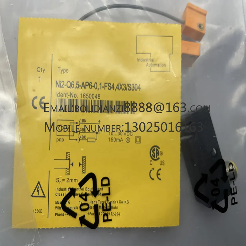 Новый сенсорный Бесконтактный переключатель Φ 5-AP6-0 1-FS4 4X3/S304