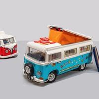 technical t2 camper car model fit 10279 building blocks cars bus diy bricks kid toys birthday gifts