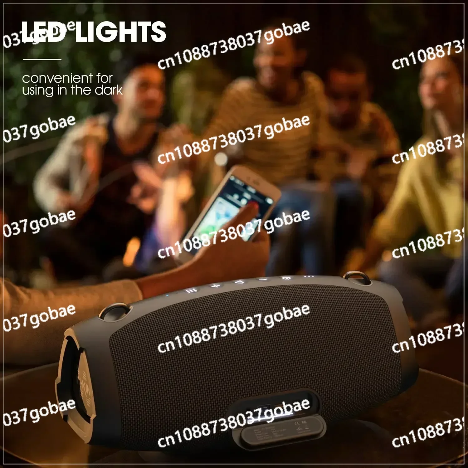 W-KING X10 Портативный уличный сабвуфер для отдельных инструментов IPX6