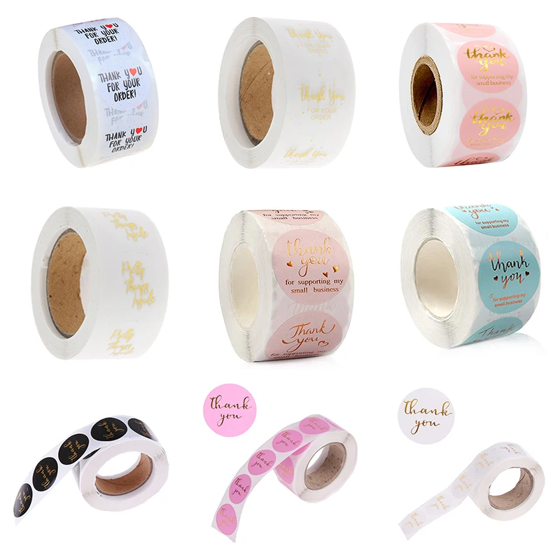 

500 шт., наклейки из розового золота