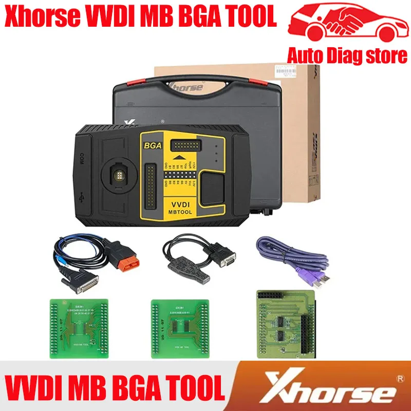 Фото Xhorse VVDI MB BGA ИНСТРУМЕНТ для программатора ключей Ben-z Поддержка всех потерянных ключей В комплект входит адаптер питания с функцией калькулятора BGA без жетона №1
