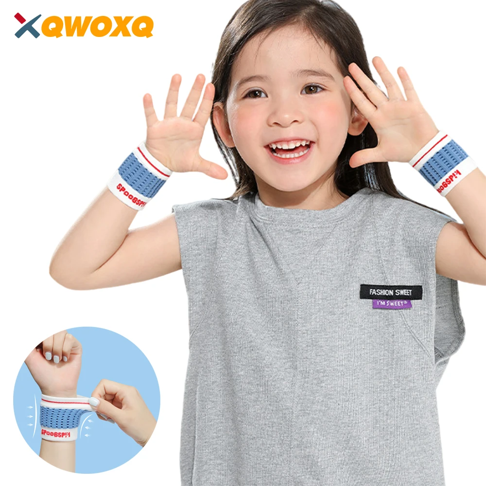 

1Pair Professional Kids Knitted Wrist Band,Child Volleyball Basketball Wristbands,Kids Wrist Brace,Children Sports Wrist Support
