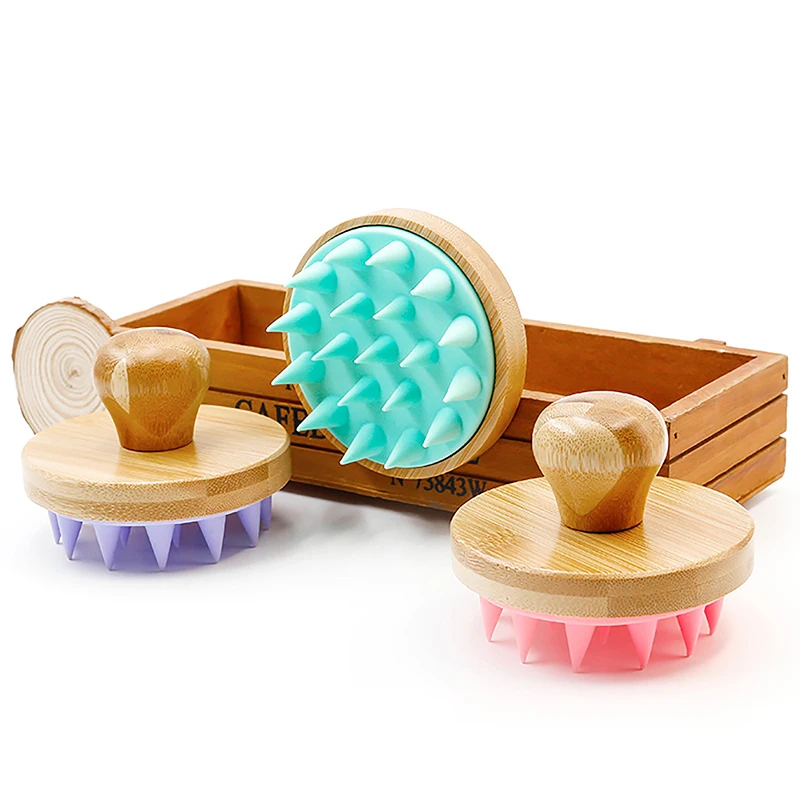 

Massager Shampoo Brush Multifunctional Household Shower Hair Scalp Scrubber Exfoliator For Woman Man Home Scalp Care