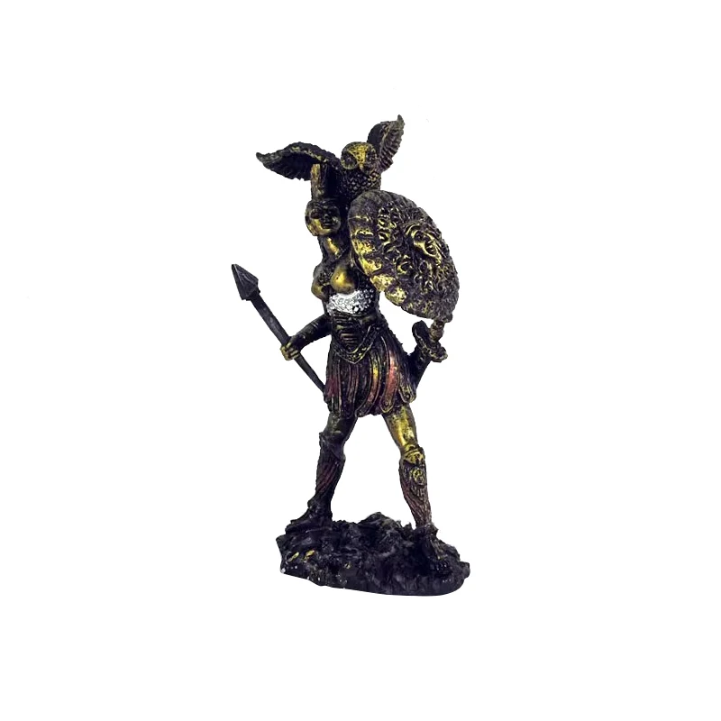 Зевс Победа Богиня Луна Афина Статуя из Смолы Матери Земли Туристический Сувенир