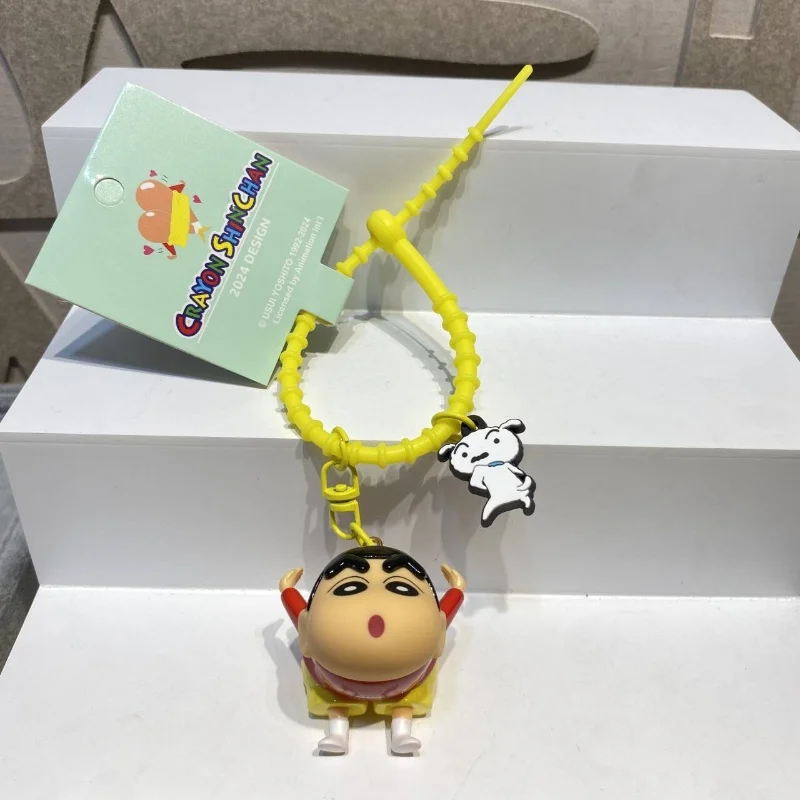 Новый аниме брелок Crayon Shin-Chan периферийный забавный Shy Ass Студенческая парная