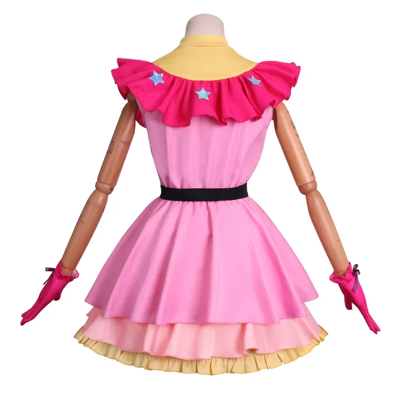 Hoshino Ai костюмы для косплея аниме OSHI NO KO униформа головной убор носки корсажная