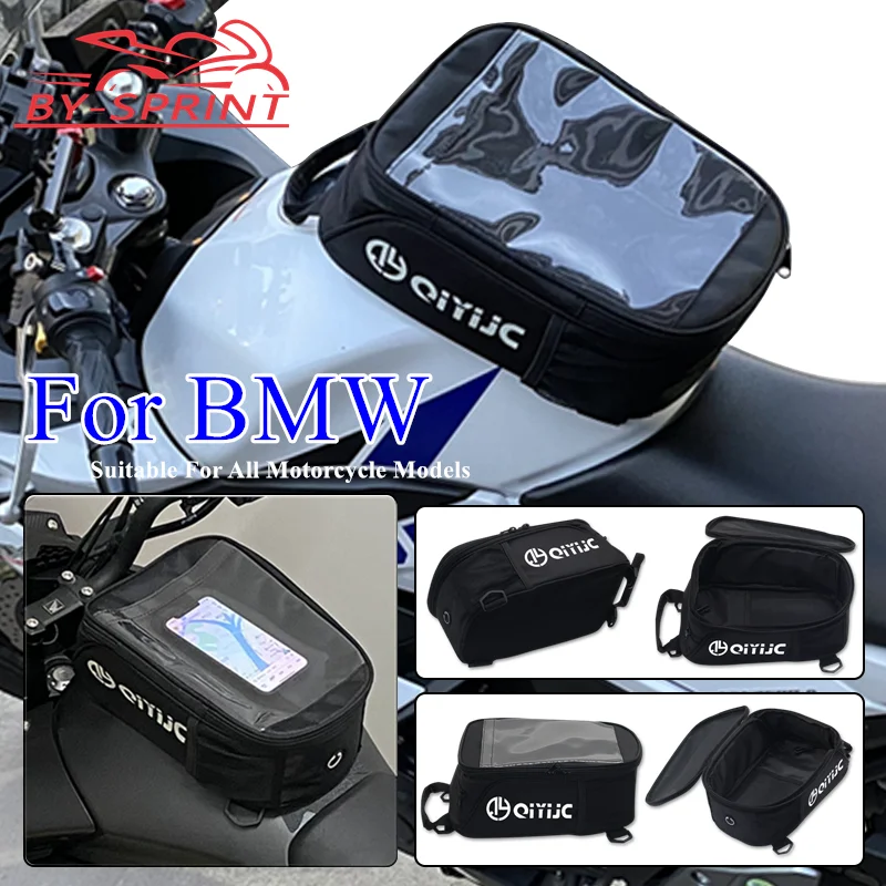 

Motor Fuel Tank Bag For BMW F750GS F850GS F700GS 800GS 650GS F800R F800S F800ST/GT Storage Navigation Bag High Capacity Backpack