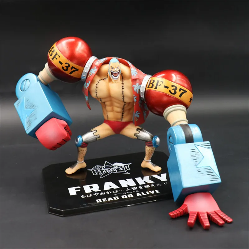 

Limited Sale Anime One Pieces FRANKY Action Figure Multiple expressions Change FRANKY Figure PVC Model Collection Childrens Gift
