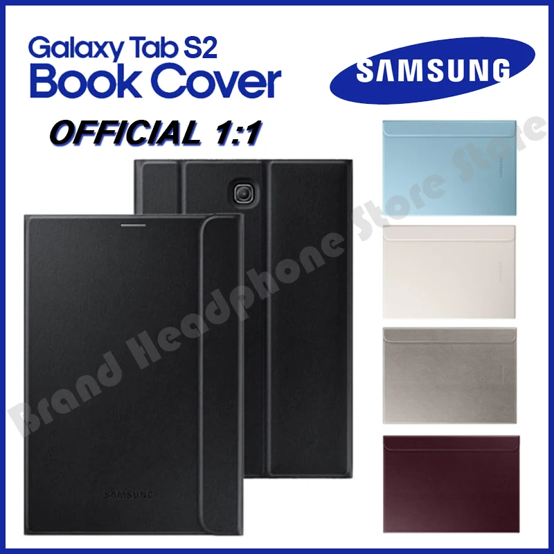 

Официальный чехол-книжка для планшета Samsung Galaxy Tab S2 8 дюймов 1:1 T715 Tab S2 9,7 дюйма T810 с подставкой Магнитный автоматический режим сна и пробуждени...