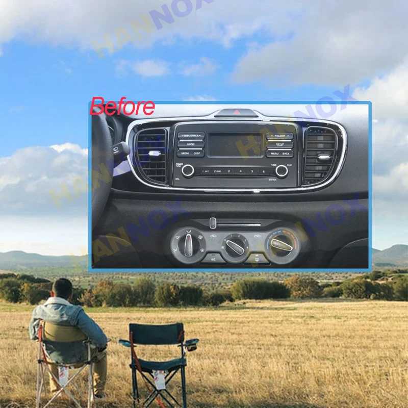 Автомагнитола для Kia Soluto Pegas 2017 2018 2019 2020 9 дюймов Android