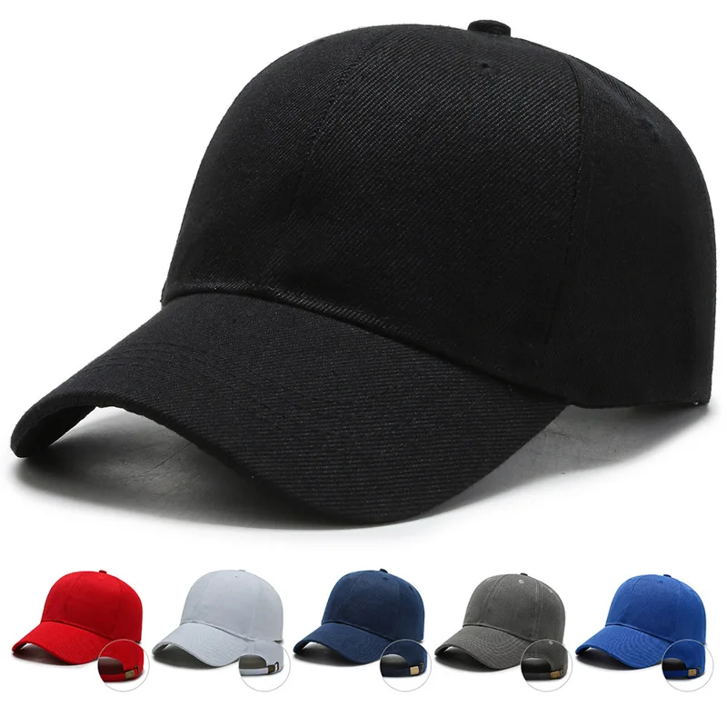 

Мужская весенне-осенняя Кепка GQILYYBZ черная Простая Повседневная Женская Бейсболка для улицы